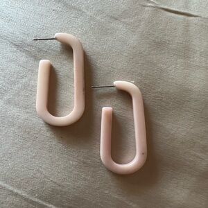 Noonday pink earrings.